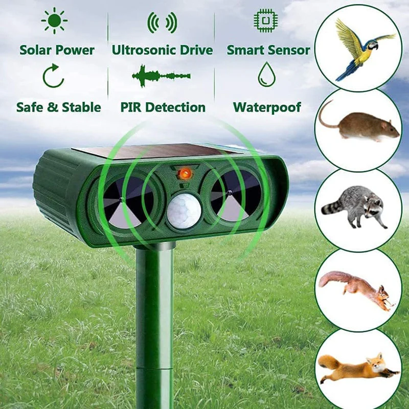 BowLift | Solar Powered Ultrasonic Animal Repellent
