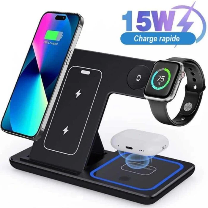 BowLift | 3 in 1 Wireless Induction Charger for IPhone