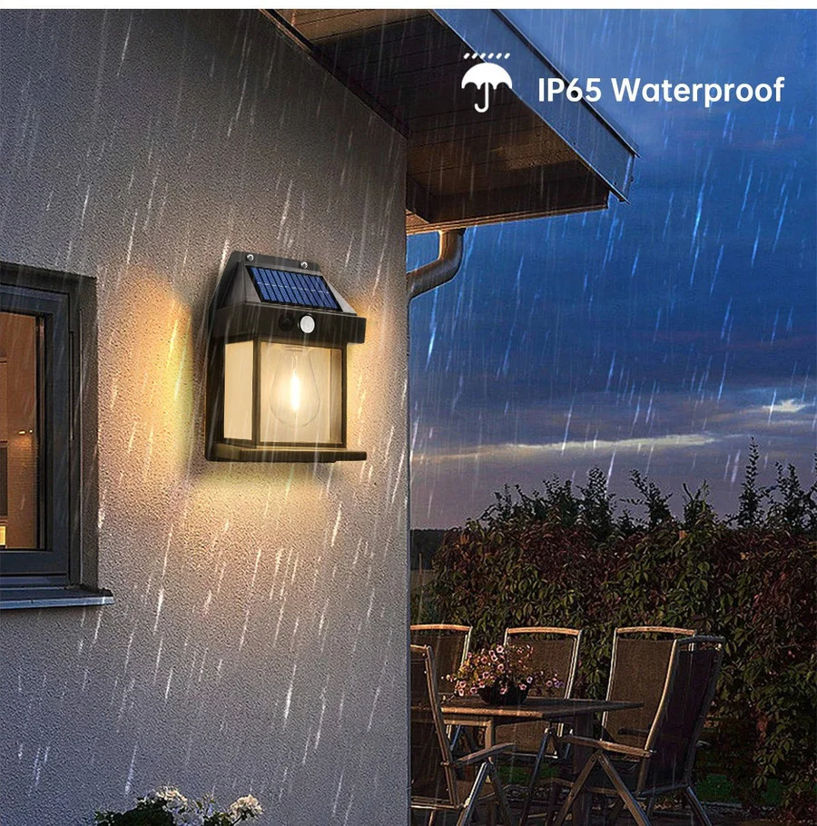 BowLift | 2 Set Solar Wall Lamp Outdoor