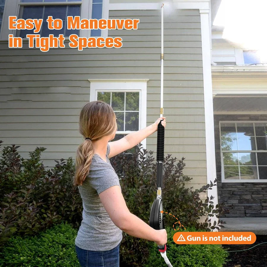 BowLift | 4000 PSI Telescoping Power Washer Extension Wand