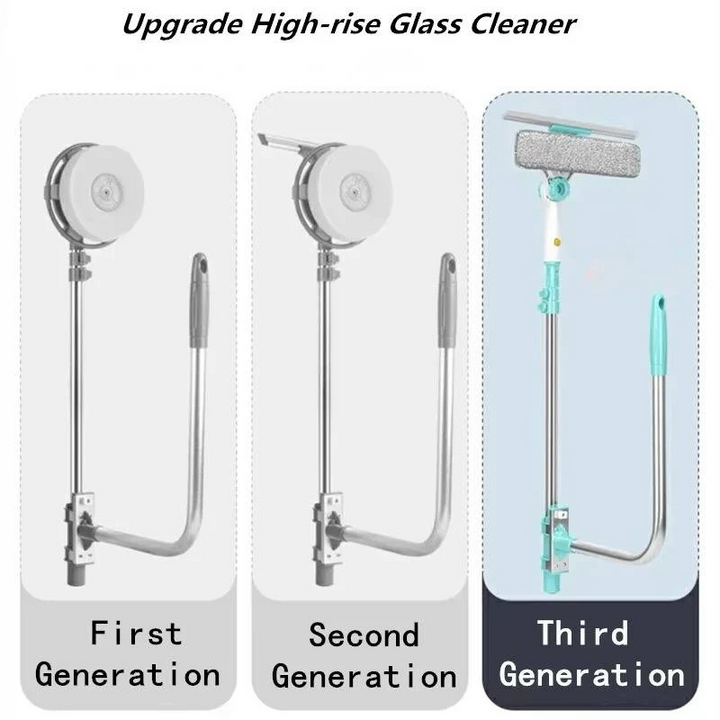 BowLift | Long Handle Window Cleaner Brush
