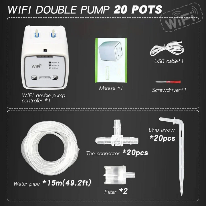 BowLift | WiFi Smart Automatic Waterer for Plants Up to 20 Pots