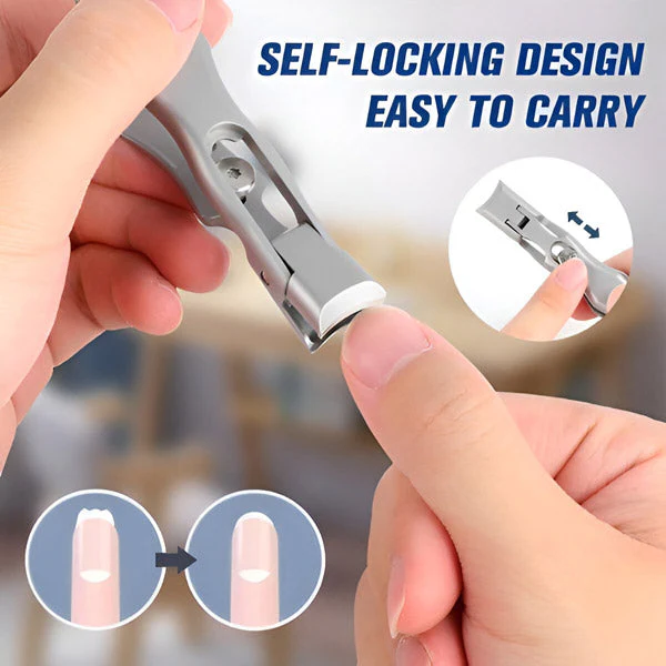 BowLift | Stainless Steel Nail Clipper, Ergonomic Handle, Compact Travel Design