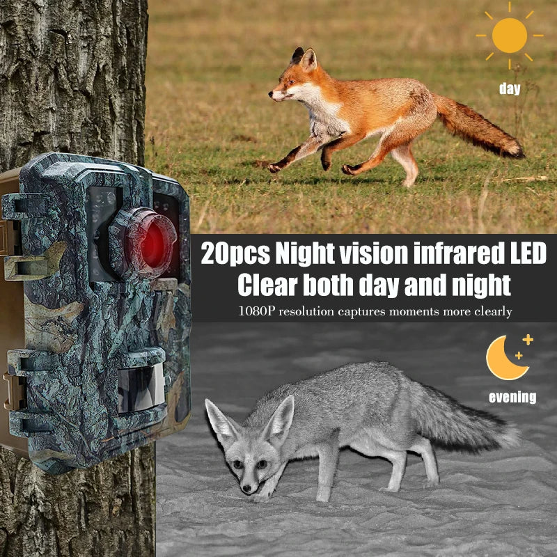 BowLift | Mini 16MP Night Vision Trail Camera with PIR Motion Tracking