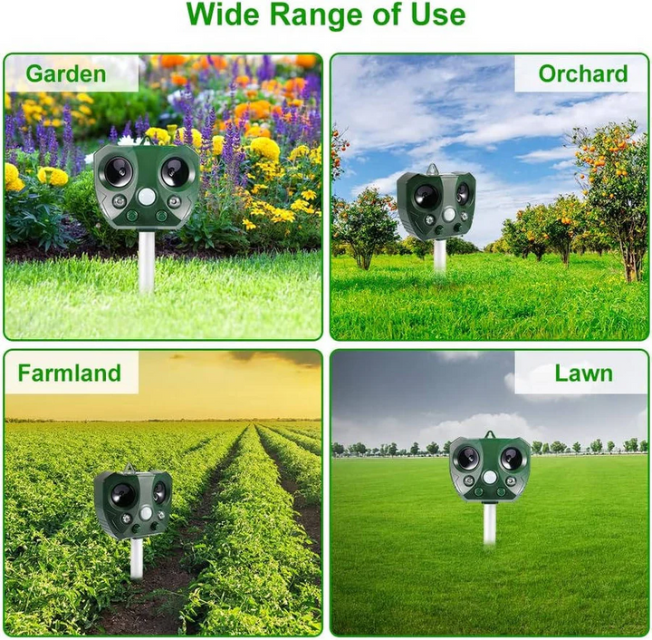 BowLift | Pigeon Bird Scarer Ultrasonic and Pest Defender