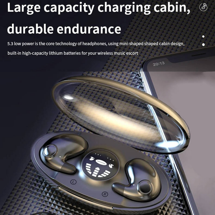 BowLift | Earbuds for Sleeping, Lightweight, Slim Design for Night-time Comfort