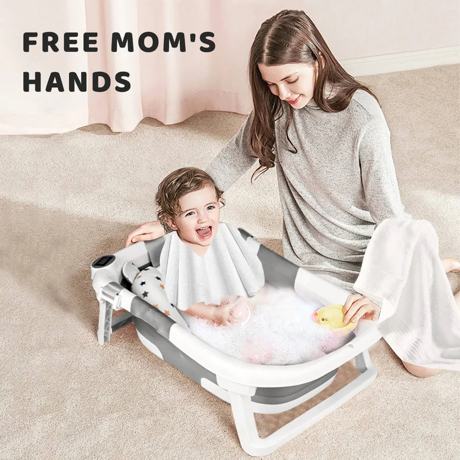 BowLift | Foldable Newborn Bathing Tub with Temperature Indicator