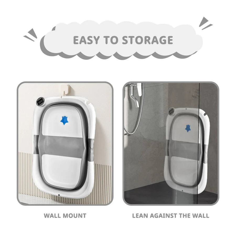 BowLift | Foldable Newborn Bathing Tub with Temperature Indicator