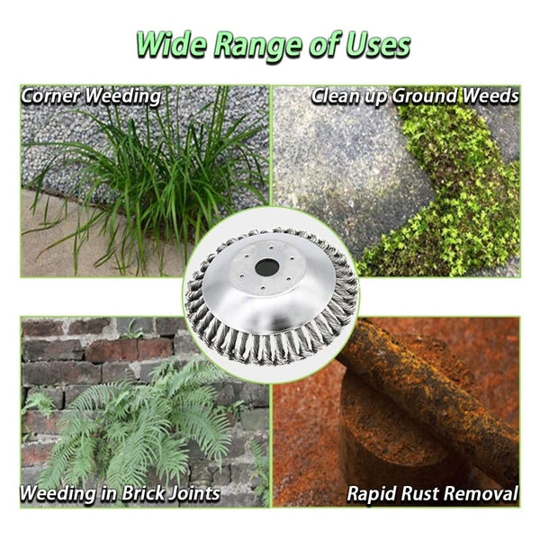 Garron™ Carbon Steel Weed Brush & Trimmer Bowlift