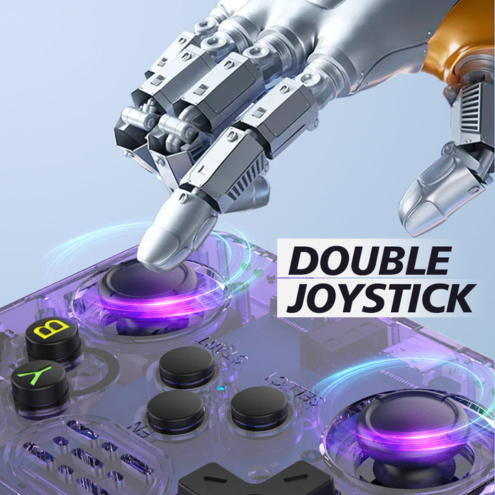 Retro Handheld Gaming Console with HD Screen & USB Charging Bowlift