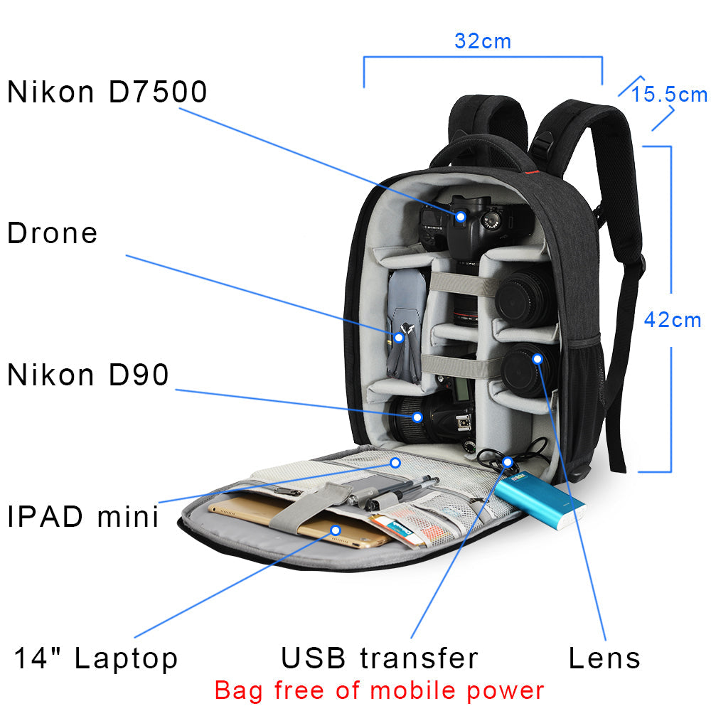 Best Camera Bag - Quick Access & Portable Bowlift