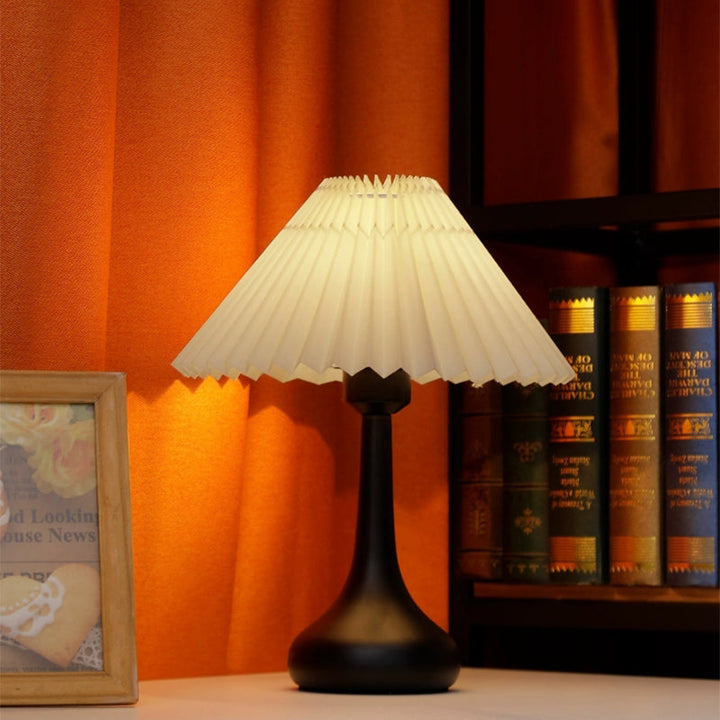Nordic Folding Lamp with LED Light – Modern Decorative Table Lamp for Living Room & Bedroom | Bowlift