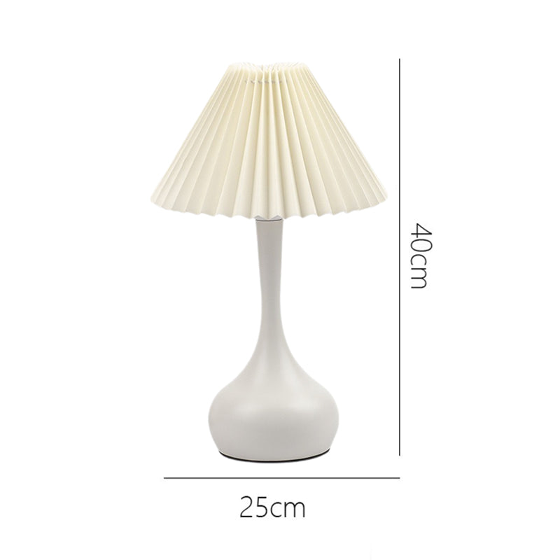 Nordic Folding Lamp with LED Light – Modern Decorative Table Lamp for Living Room & Bedroom | Bowlift
