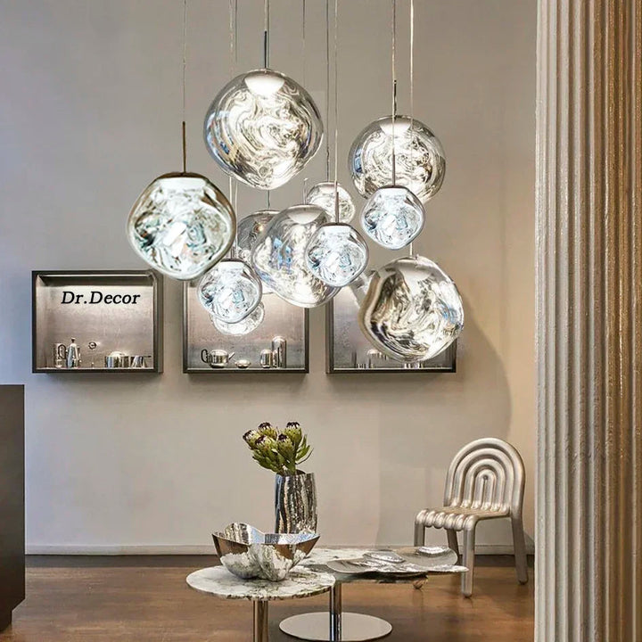 BowLift | Modern Hanging Glass Lamp for Stylish Interiors