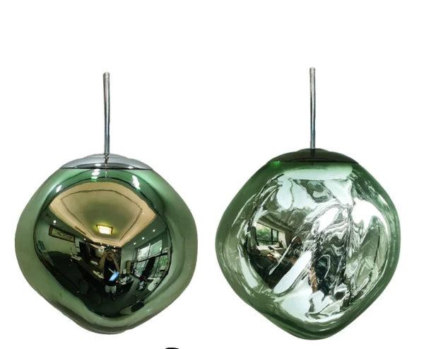 BowLift | NordicGlow – Elegant Glass Pendant Light | Modern Scandinavian Ceiling Lamp