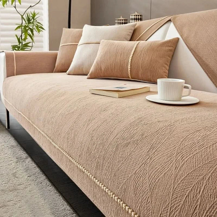 BowLift | CouchTect – high-quality couch cover made of linen