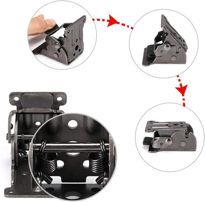 Foldable Hinge Mount | Smart Support for Small Spaces | Bowlift