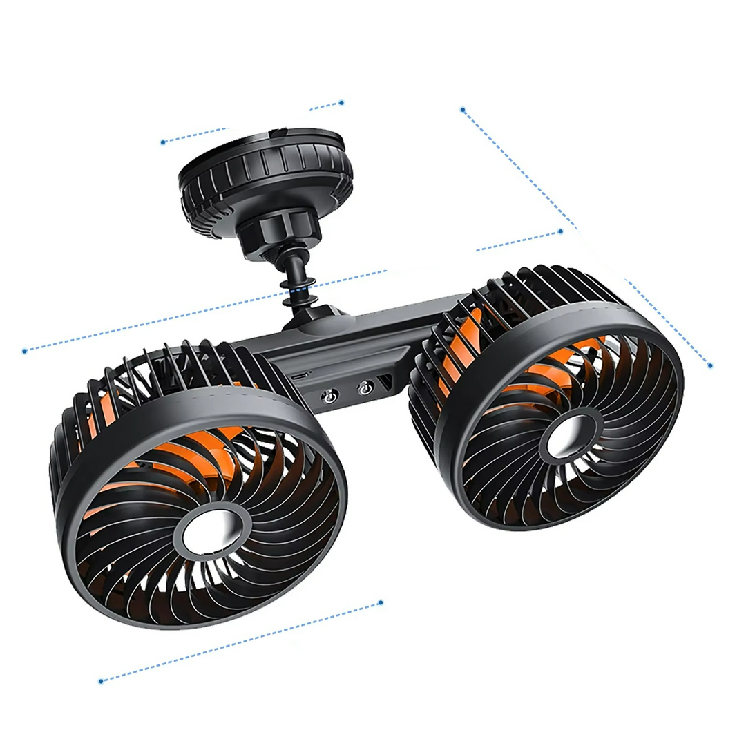 BowLift | Car Fan with Two Heads