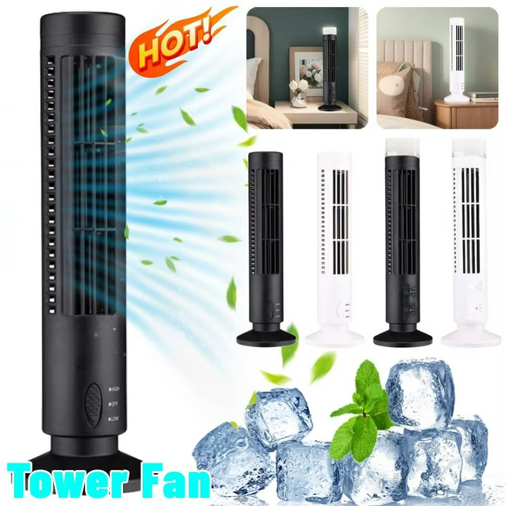 BowLift | Brisella AirFlow Fan | Bladeless design with USB power for style and safety