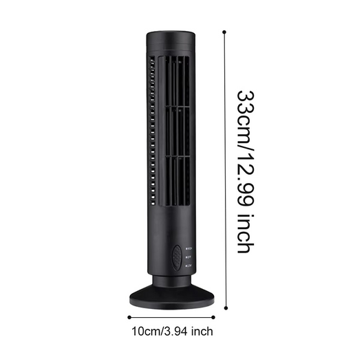 BowLift | Brisella AirFlow Fan | Bladeless design with USB power for style and safety