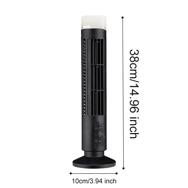 BowLift | Brisella AirFlow Fan | Bladeless design with USB power for style and safety