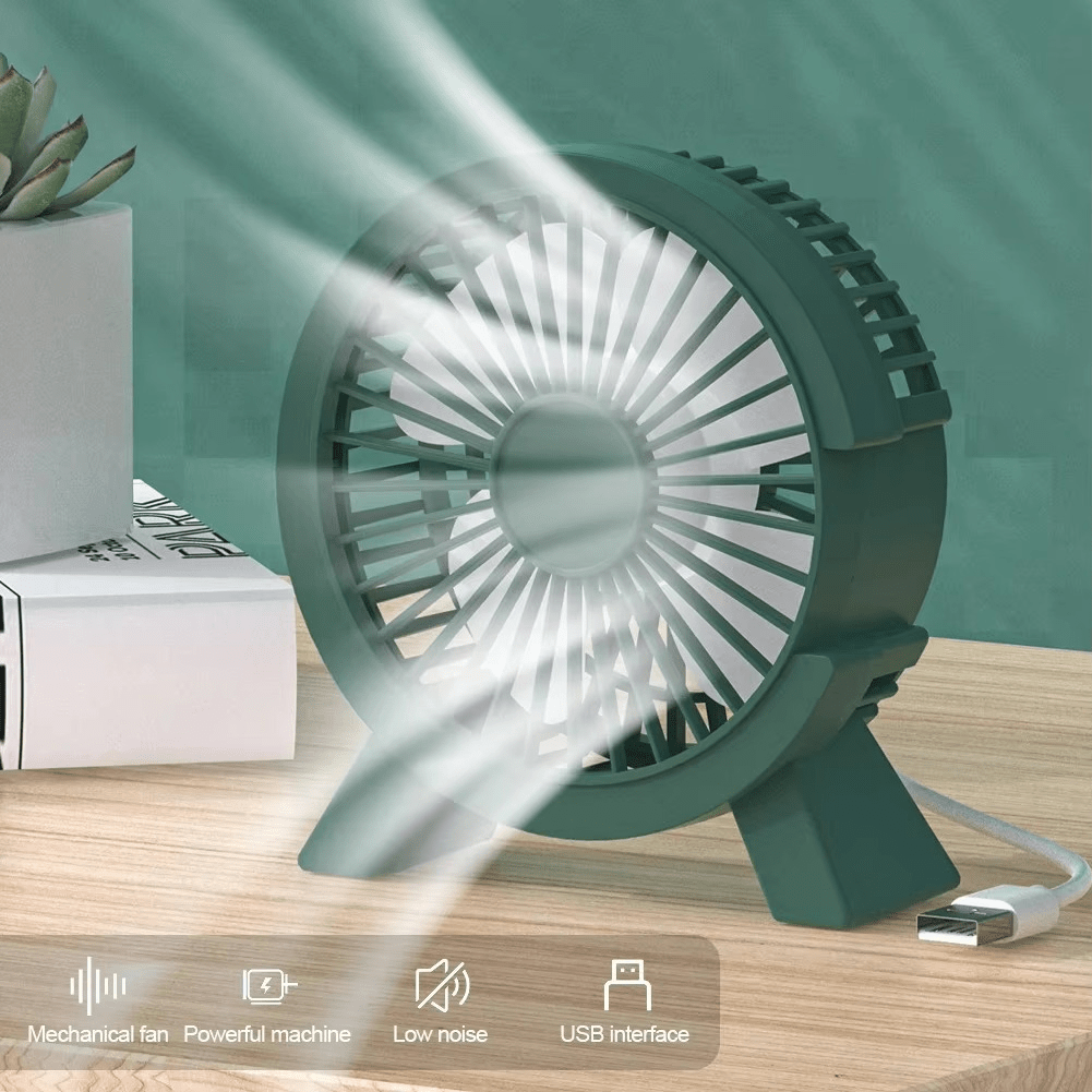 Mini Electric Portable Rechargeable and Silent Fan | Bowlift