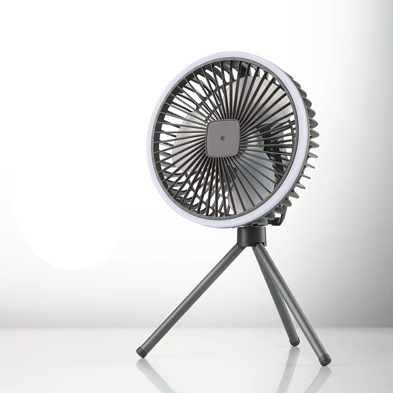 BowLift | Portable Wireless Camping Fan with LED Lamp and USB Charging