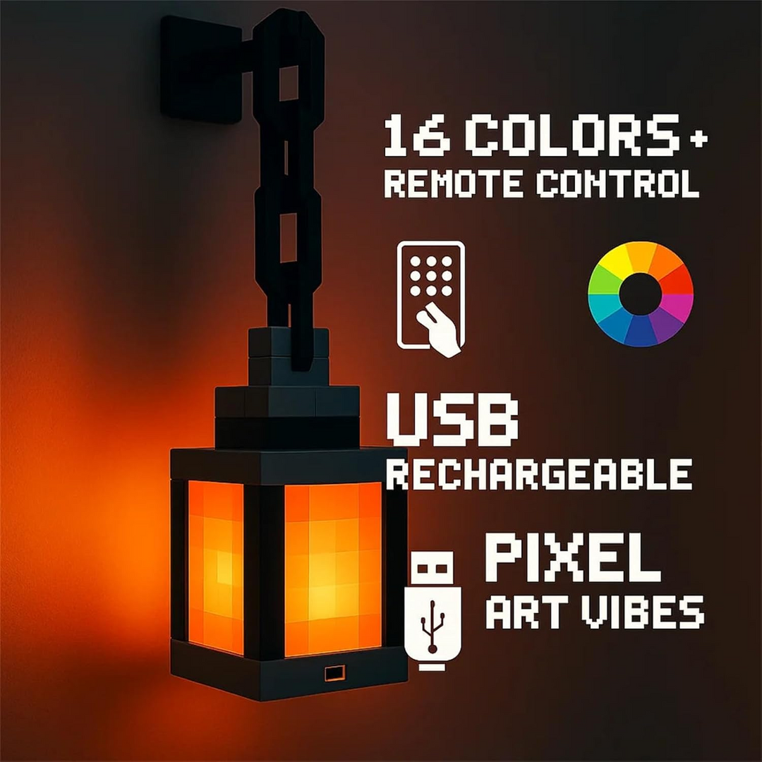 Pixel Lantern | Bring retro magic to any room | Bowlift