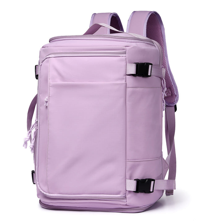 Nylon Backpack, 20–35 L, with shoe compartment and extension