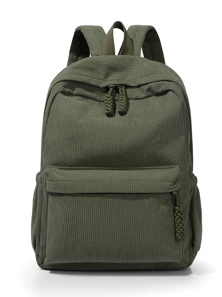Cord backpack for university and travel