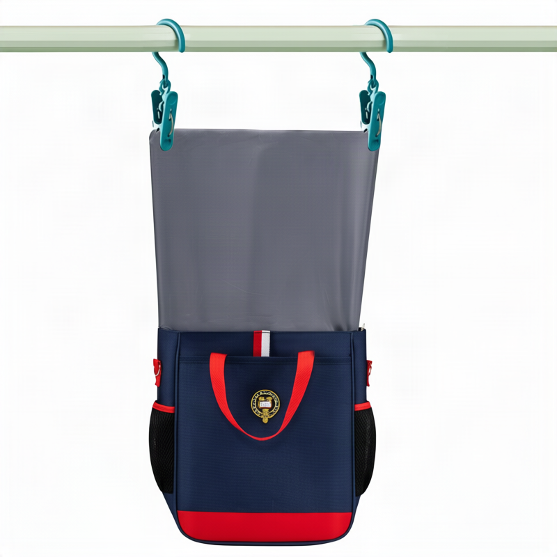 Shoulder bag with carrying handle, waterproof