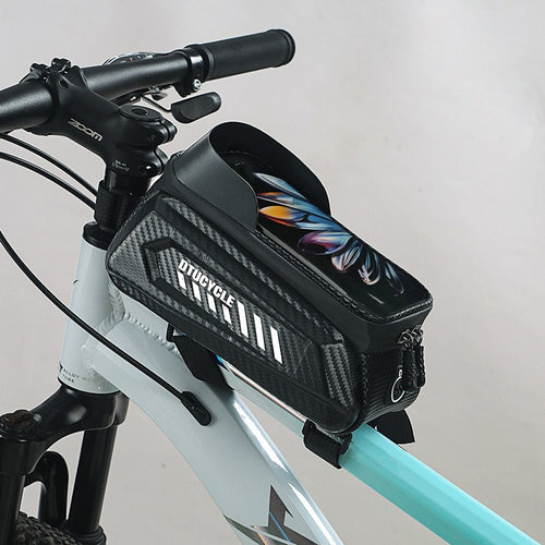 Bike top tube bag EVA, 1.5 L, waterproof