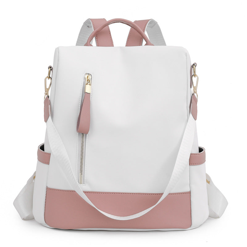 Women's backpack made of PU, waterproof and theft-proof
