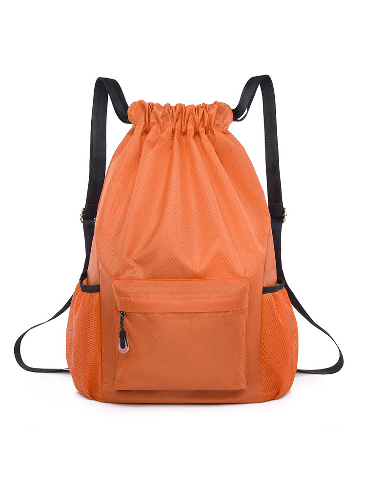 Waterproof backpack with drawstring, 20–35 L