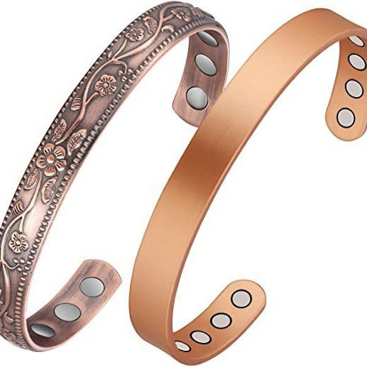 Bracelet made of stainless steel, open, smooth surface