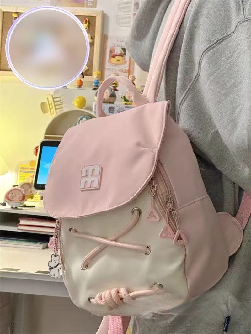 Light backpack for school and everyday, expandable