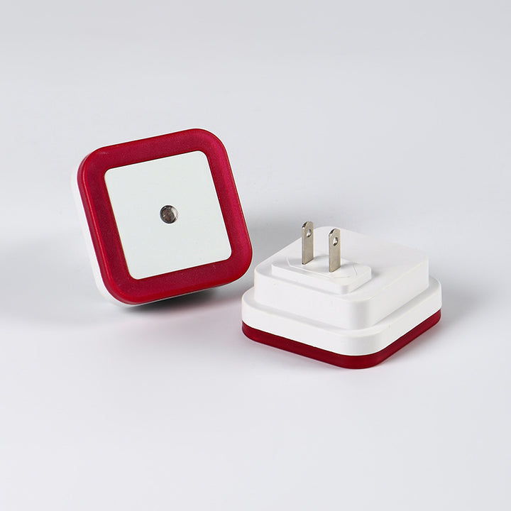 Socket night light with light sensor, LED