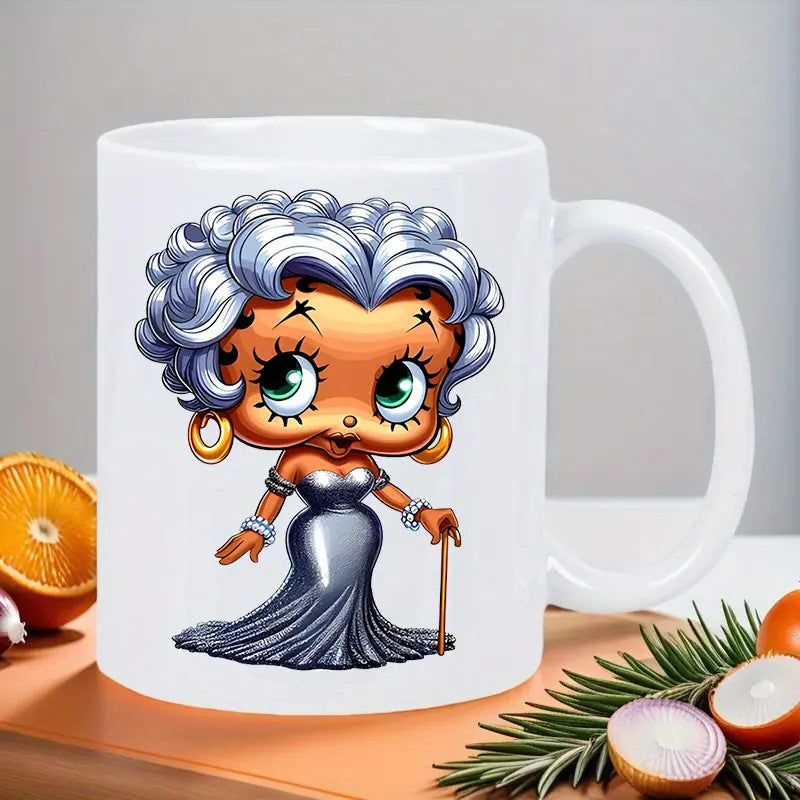 Personalized ceramic mug, 350–450 ml