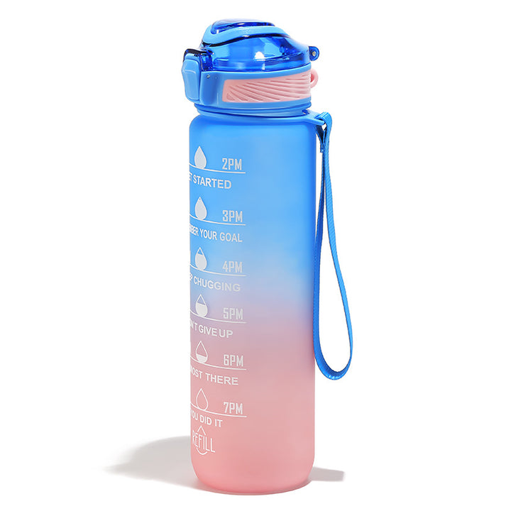 Drinking cup with fruit flavor ring for children