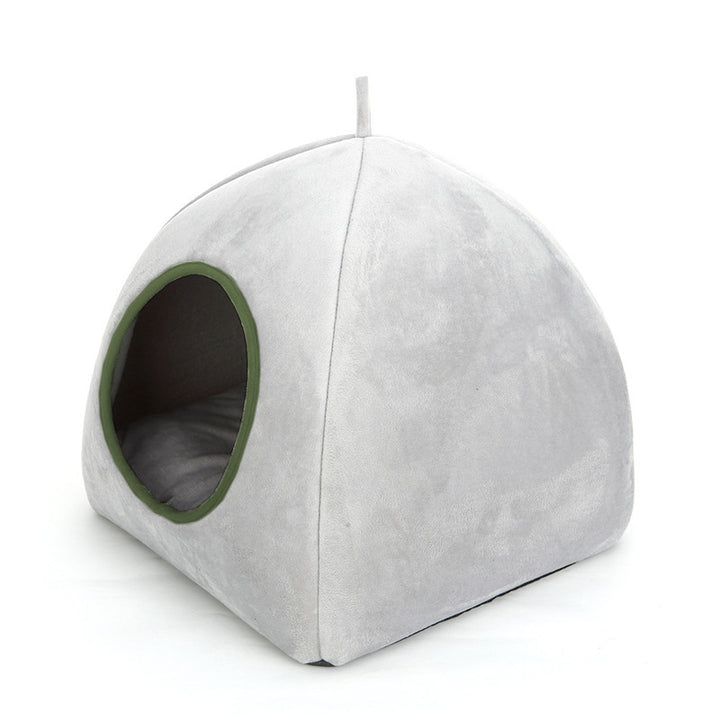 Cat cave, triangular, warming