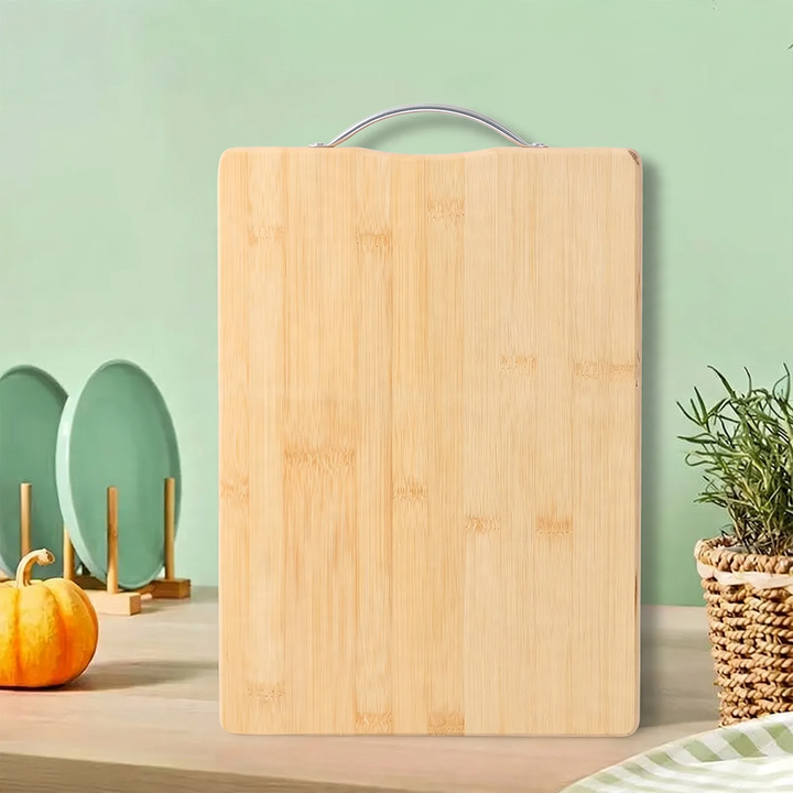 Bamboo cutting board for kitchen