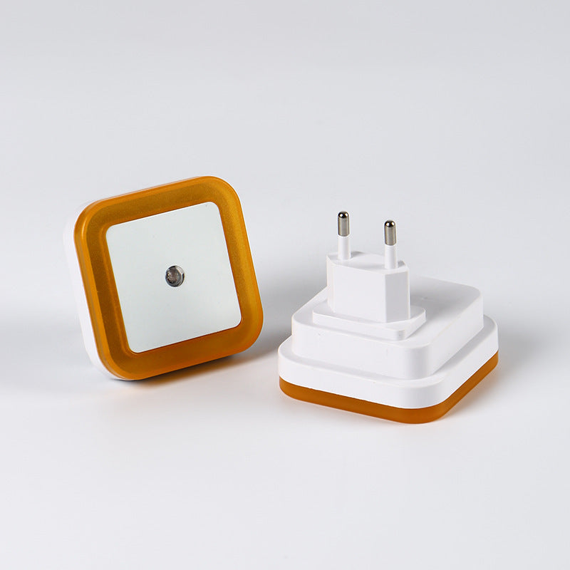 Socket night light with light sensor, LED