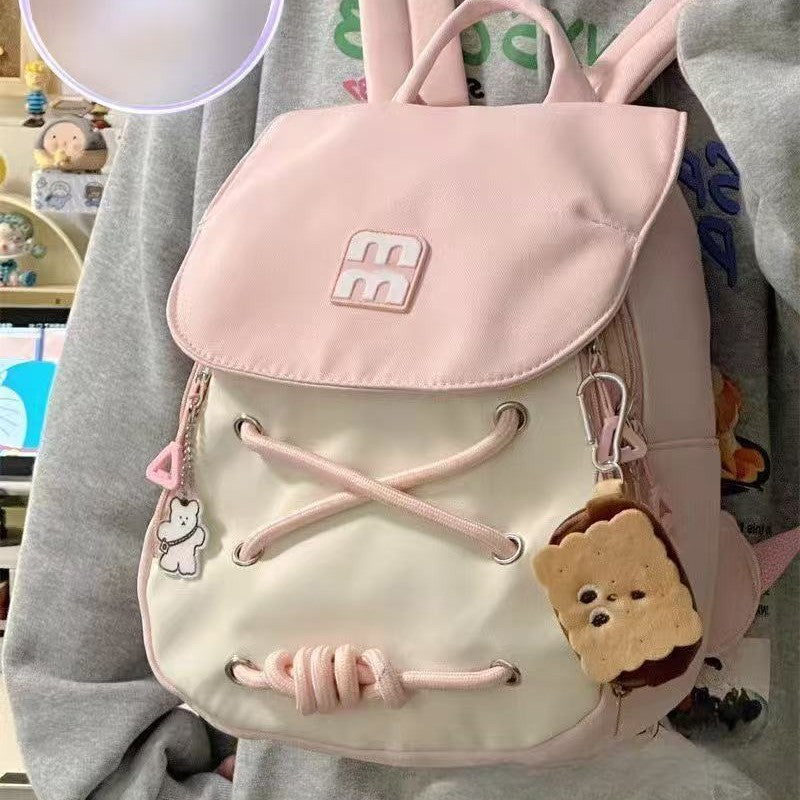 Light backpack for school and everyday, expandable