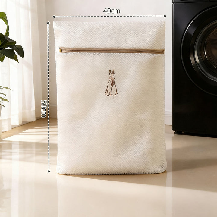 Laundry bag for the washing machine, 3-layered
