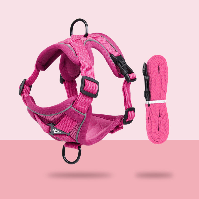Dog harness for large dogs, padded