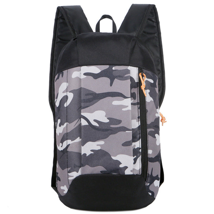 Breathable backpack, 8-inch compartment, solid color