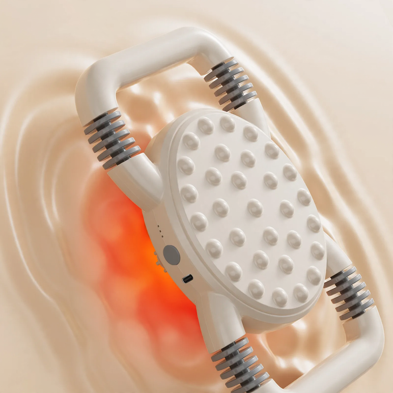 Massage device with high-frequency vibration