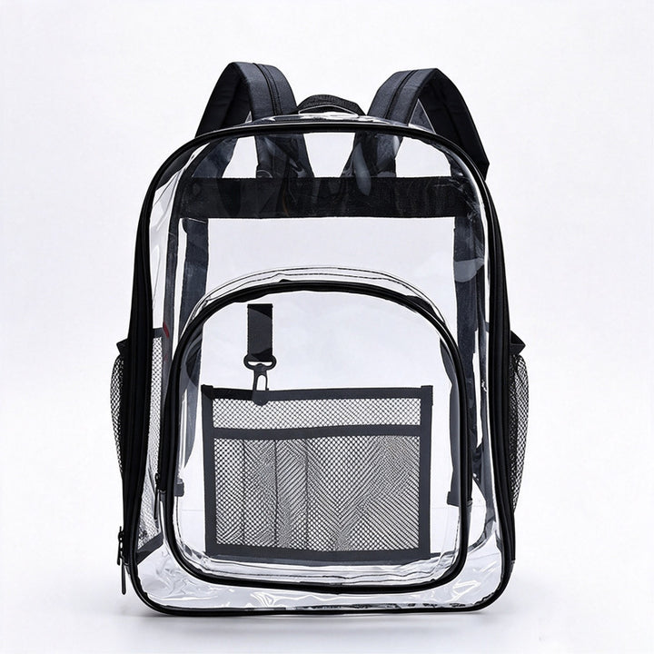 Transparent PVC backpack, waterproof, lightweight