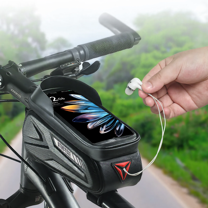 Bicycle top tube frame bag, 2 L