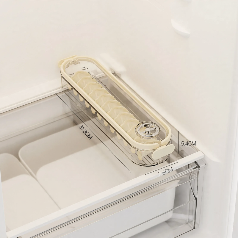 Multilayer storage box for dumplings